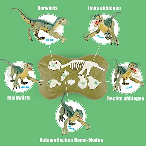 Interactieve dinosaurus speelgoed met bewegingsopties