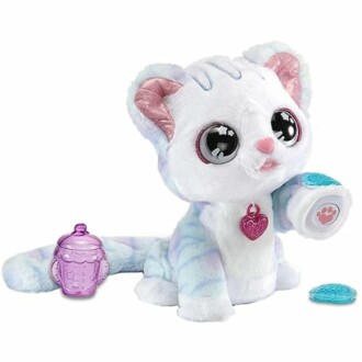 Interactieve pluchen kitten met accessoires