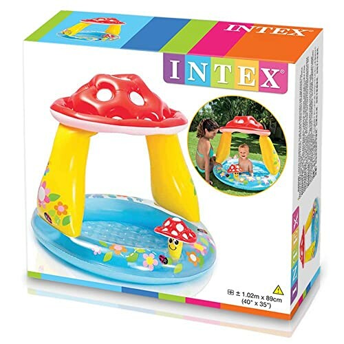 Intex kinderzwembad met zonnescherm in doos