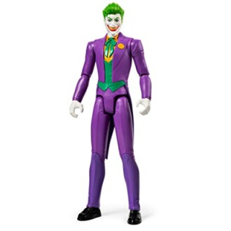 Actiefiguur van de Joker in paarse outfit