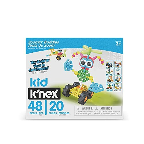 Basic Fun Kid K'Nex 85053 Zoomin' Buddies