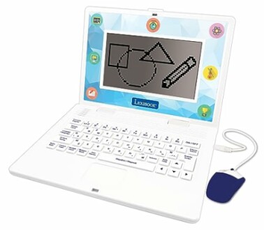 Educatieve laptop voor kinderen met muis