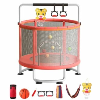 Kinderspeelset met trampoline en accessoires