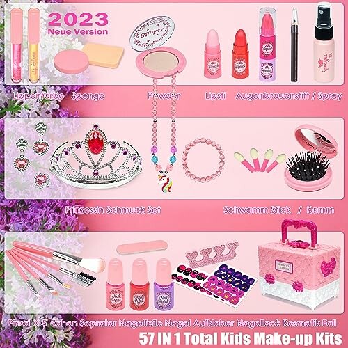 Kinder Make-up Kit voor Meisjes