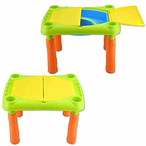 Kindertafel met opbergvakken