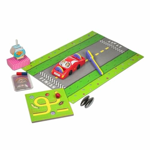 Kinderspeelgoed racebaan set met auto en accessoires