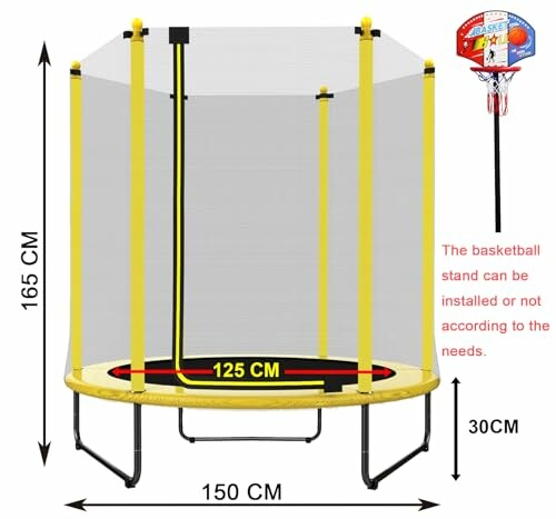 EUR POINT 150 cm Kindertrampoline