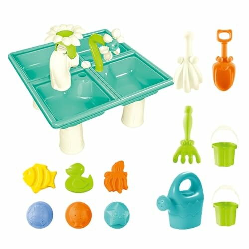 Kinderen water speeltafel set met accessoires