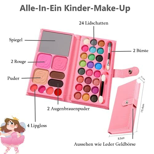 KARLOR Kindermake-up Set