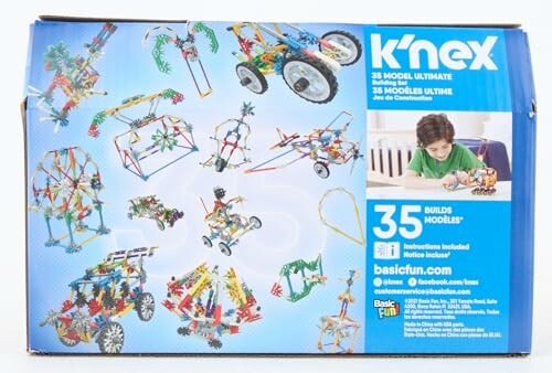 K'NEX bouwpakket met 35 modellen