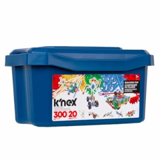 Blauwe K'NEX doos met 300 onderdelen