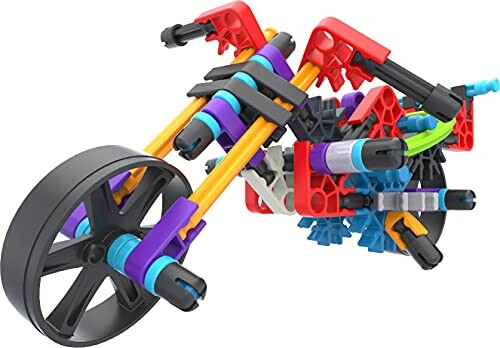 K'NEX constructiespeelgoed met wiel en gekleurde staven