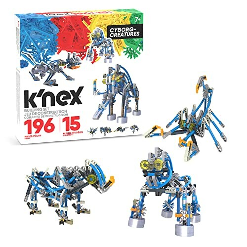 K'NEX bouwset met cyborg wezens