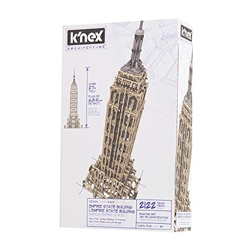 K'NEX bouwset van Empire State Building verpakking