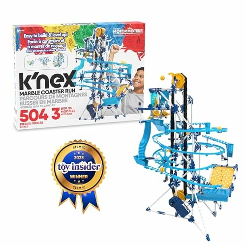 K'NEX knikkerbaan bouwset met 504 onderdelen