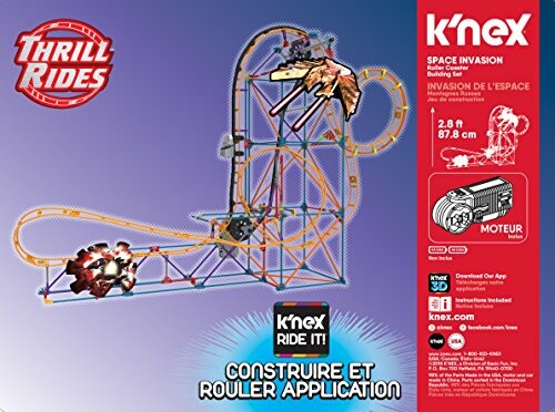 K'NEX ruimte-invasie achtbaan bouwset