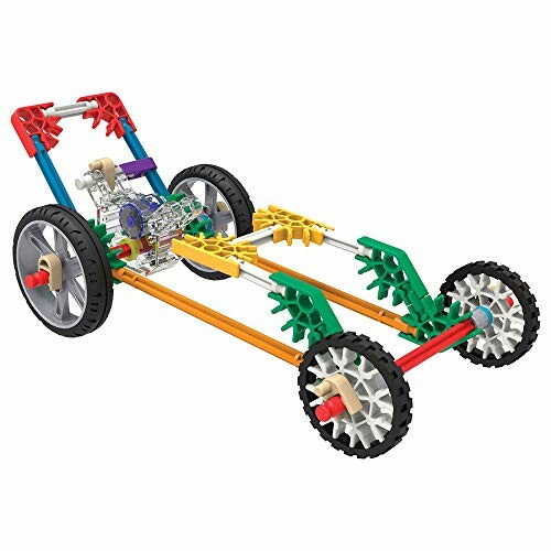 Speelgoedauto bouwset met K'NEX onderdelen