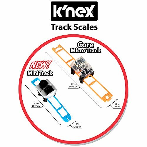 Vergelijking van K'NEX Mini Track en Core Micro Track