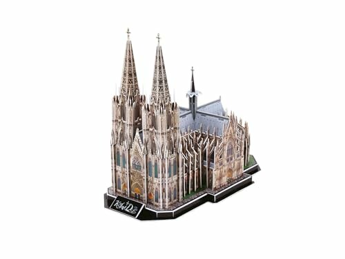 3D-puzzel van de Dom van Keulen voltooid