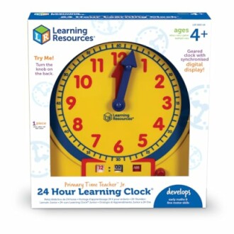 Learning Resources Tijd Leraar Junior 24-uurs Klok