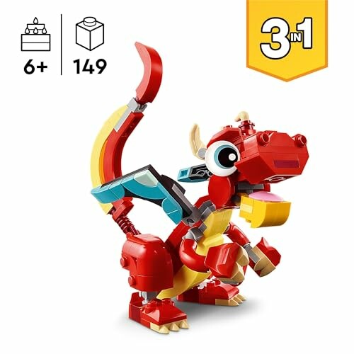 LEGO Creator 3in1 Rode Draak