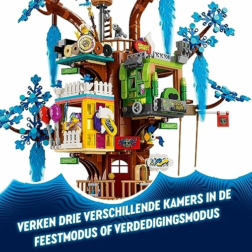 LEGO boomhut met drie kamers en speelmodi