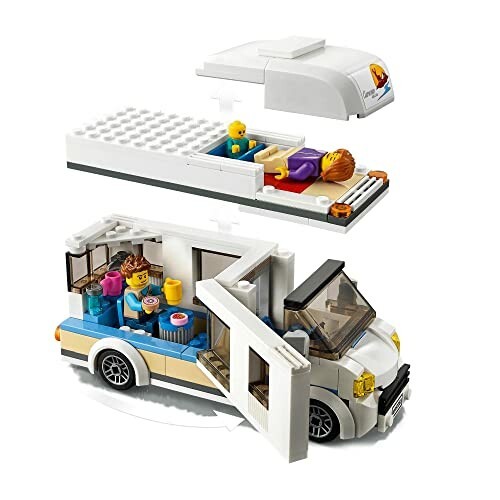 Lego camper set met poppetjes en accessoires