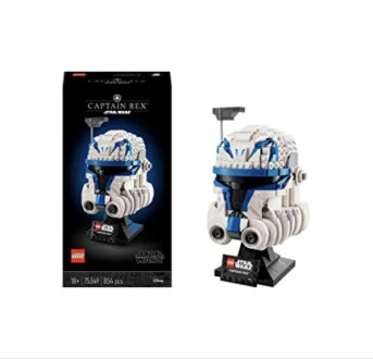 LEGO set van Captain Rex helm met doos