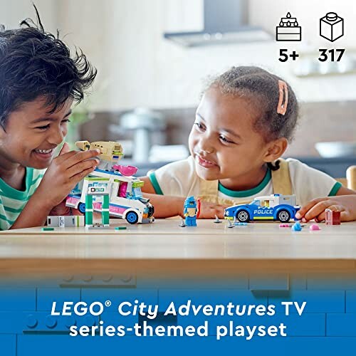 LEGO City IJswagen Politieachtervolging