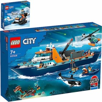 LEGO City bouwset met boot en dieren