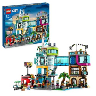 LEGO City bouwpakket met gebouwen en minifiguren