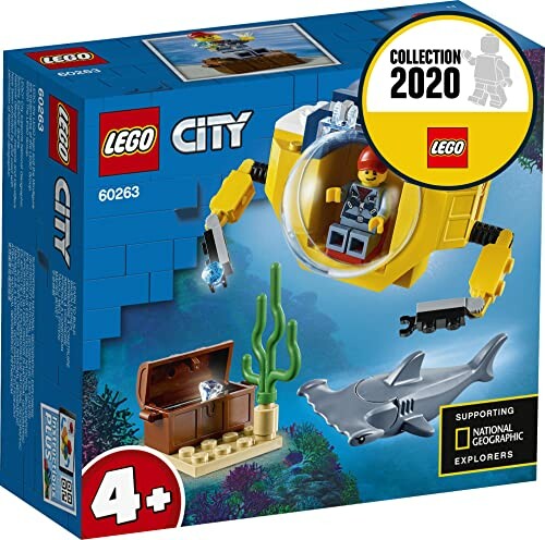 Lego City ocean verkenningsset met onderzeeër en haai