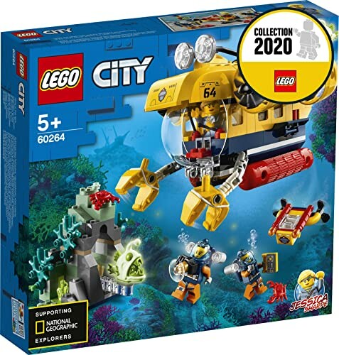 Lego City onderzeeër speelgoedset met duikers