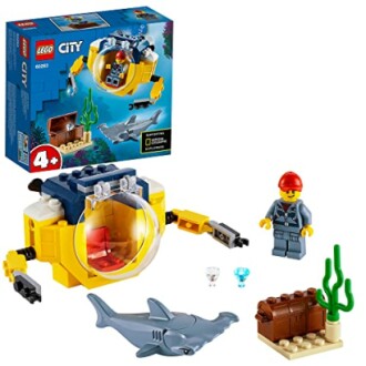 LEGO City onderwater set met duiker en haai