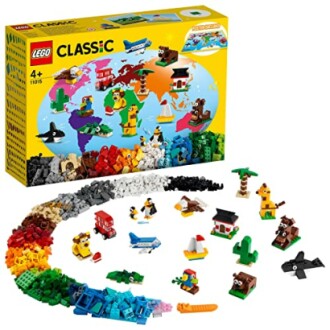 LEGO Classic Rond de wereld Constructie Speelgoed