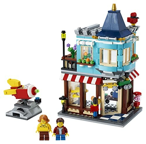 LEGO hoekcafé set met poppetjes en accessoires