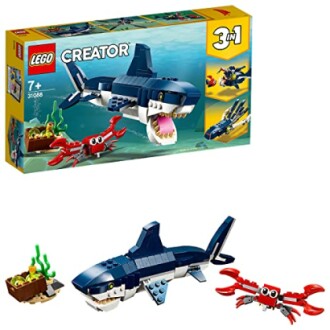 LEGO Creator set met haai en krab