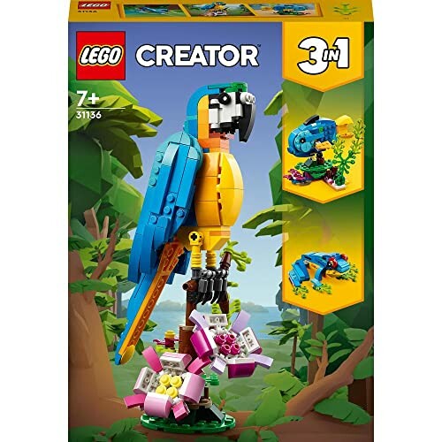 LEGO Creator 3 in 1 Exotische Papegaai