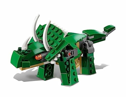 Groene LEGO-dinosaurus speelgoedfiguur