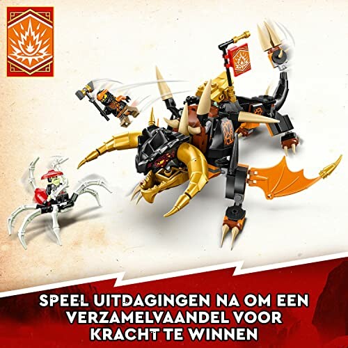 Lego speelset met draak en ridders