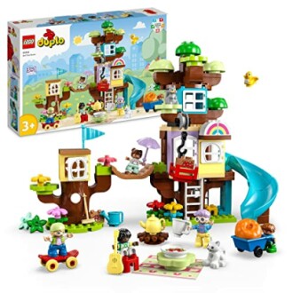 Lego Duplo boomhuizen speelset met figuren en accessoires