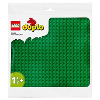 Groene LEGO Duplo bouwplaat