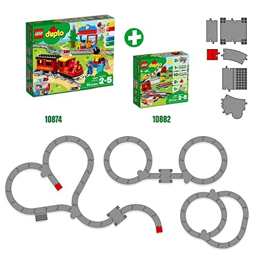 LEGO Duplo treinset met accessoires en sporen