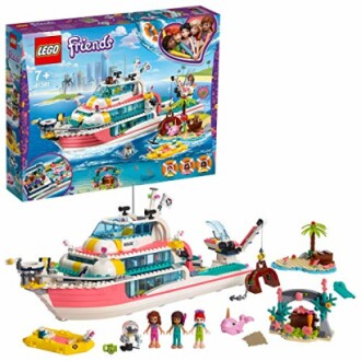 LEGO Friends cruise schip bouwset met poppetjes en accessoires