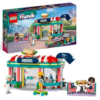 LEGO Friends diner speelset met figuren en accessoires