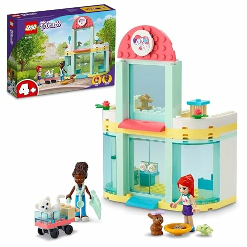 LEGO Friends dierenkliniek set met speelgoedfiguren en accessoires