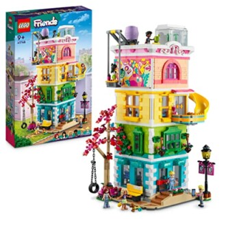 LEGO Friends stadsgebouw met speelgoedfiguren