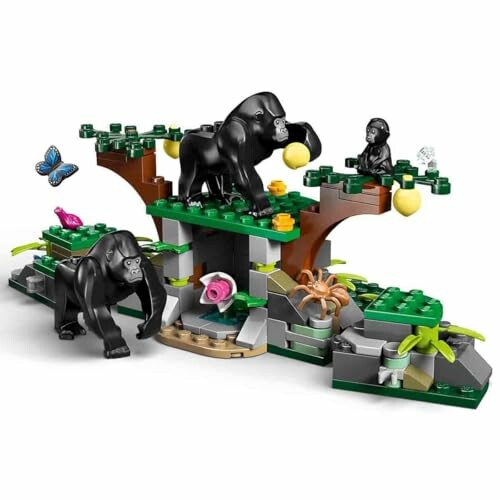 Lego speelset met gorilla's en jungle