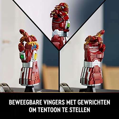 Lego handen met beweegbare vingers en gewrichten.