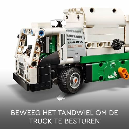 Lego vrachtwagen met tandwiel besturing